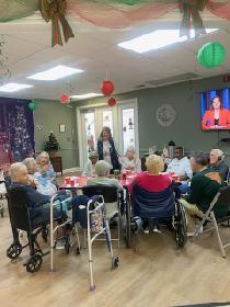 Hospice Care Orangeburg SC - Grove Park Hospice Hosts a Christmas "Social" at The Oaks
